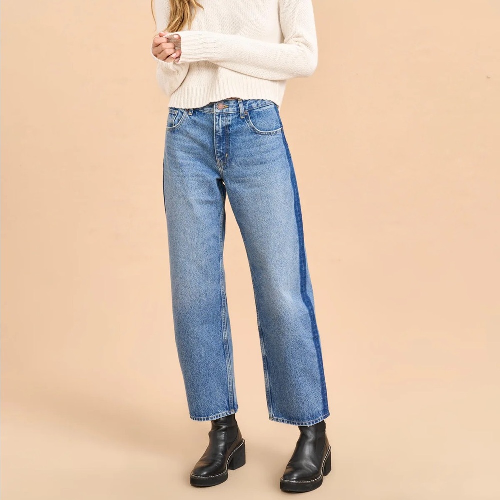 La Ligne Marilyn Mid rise barrel size 29